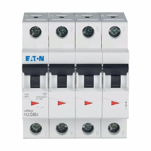 Eaton Automatsikring 40a 4-Pol C-Kar Fazc404