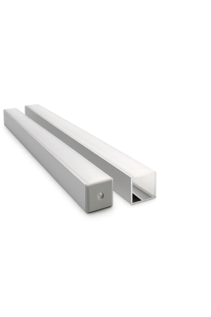 Np 1616b Hjørneprofil Led Stripe 16x16mm 2m