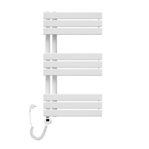 Grzejnik łazienkowy Sophia 0850 biały elektryczny Szerokość - 600 mm grzałka 600 W