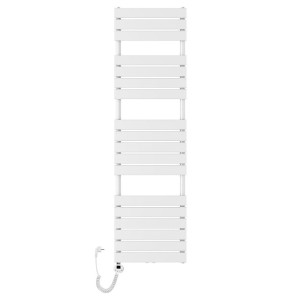Grzejnik łazienkowy wodno elektryczny Mila 1800x500 biały Szerokość - 500 mm grzałka 600 W