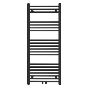 Grzejnik łazienkowy TRM 1200 czarny Szerokość - 500 mm Kolor - Czarny