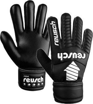 Rękawice Bramkarskie Dziecięce Reusch Legacy Arrow Solid Junior (czarne) 5372504-7700