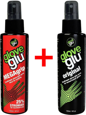 ZESTAW: Klej do rękawic bramkarskich Glove Glu MEGAgrip + Original (2 x 120 ml)