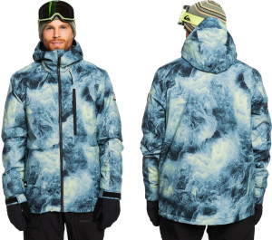 Kurtka Narciarska Snowboardowa Męska Quiksilver Mission 10K DryFlight® / WarmFlight® x2 [EQYTJ03479-GEL2]