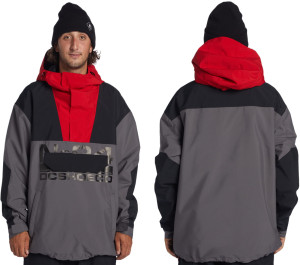 Męska kurtka snowboardowa DC Shoes 4/3mm Anorak 10K Weather Defense / Warmth: LOW [ADYTJ03077-KZL0]
