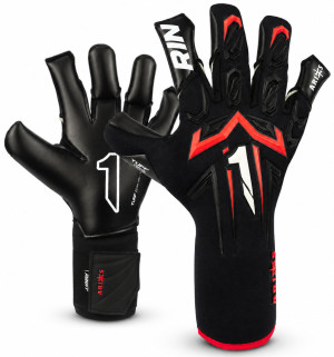 Rękawice Bramkarskie dla Dzieci Rinat Aries X Turf (black)