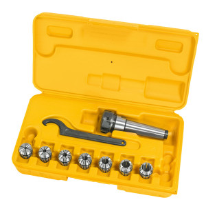 Tuleje zaciskowe frezu, zestaw ER 25, MK 3, 3 - 16 mm, 10szt. BERNARDO