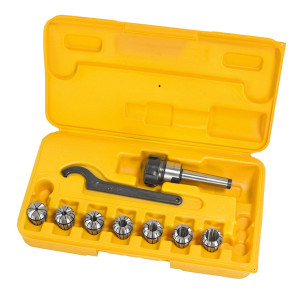 Tuleje zaciskowe frezu, zestaw ER 25, MK 2, 3 - 16 mm, 10szt. BERNARDO