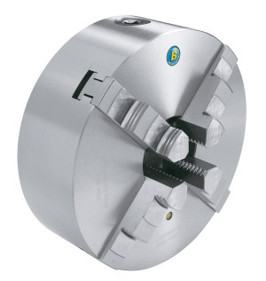 Uchwyt tokarski 4-szczękowy Bernardo DK12-D, DIN 55029, DK12-160/D4, żeliwny BERNARDO