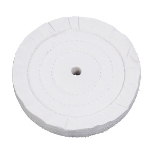 Tarcza polerska z moltonu pikowana Ø 200 x 20 mm, Ø 16 mm BERNARDO