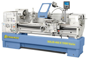 Tokarka SOLID 460 x 2000 VARIO z cyfrowym wyświetlaczem 3 osi i systemem MULTIFIX * BERNARDO