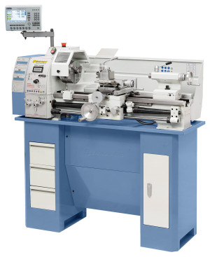 Tokarka stołowa Profi 700 PRO z cyfrowym wyświetlaczem 2 osi - 230V BERNARDO
