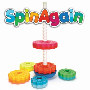 Fat Brain Toys Zakręcona Wieża Spin Again.