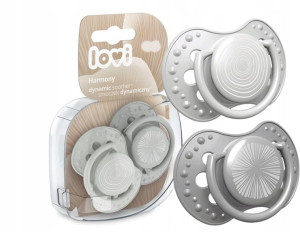 LOVI Smoczek Silikonowy Dynamiczny 3-6m Harmony