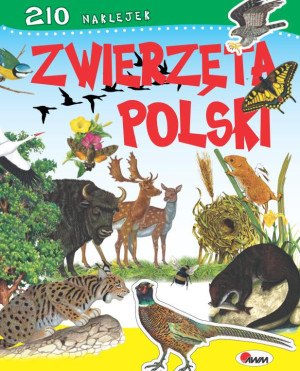 AWM ZWIERZĘTA POLSKI 210 NAKLEJEK