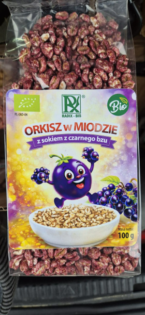 Radix-Bis Orkisz w miodzie z sokiem z czarnego bzu BIO
