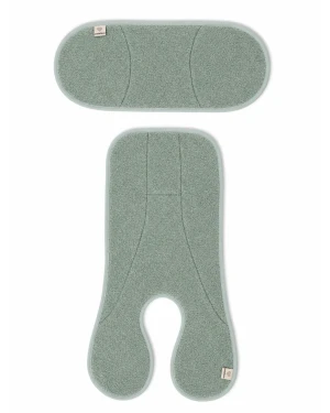 Patulove Dwuczęściowa wełniana wkładka termoregulacyjna MIDI merino do fotelika do 105 cm SZAŁWIA