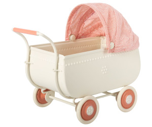 Maileg - micro pram - wózek, coral