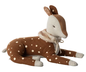 Maileg - Maskotka - Cosy Bambi - Off White