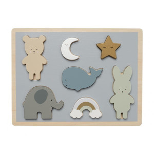 Puzzle drewniane Miś, Jabadabado