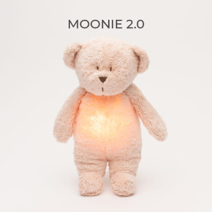 Moonie Rose 2.0 - szumiący miś z lampką nocną