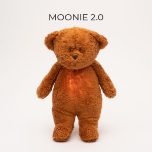 Moonie Caramel 2.0 - szumiący miś z lampką nocną
