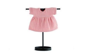 Sukienka Muślinowa Pinky Winky ( Miniland 32 cm )