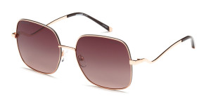 Okulary Przeciwsłoneczne Damskie Polaryzacyjne Solano Ss 10438 Brązowy Brązowe
