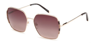 Okulary Przeciwsłoneczne Damskie Polaryzacyjne Solano Ss 10434 Brązowy Brązowe