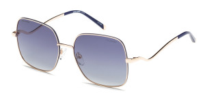 Okulary Przeciwsłoneczne Damskie Polaryzacyjne Solano Ss 10438 Niebieski Niebieskie