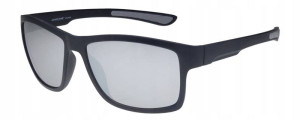 Sportowe  Okulary Przeciwsłoneczne Męskie Srebrne Lustrzanki Joker - Js 470 S 