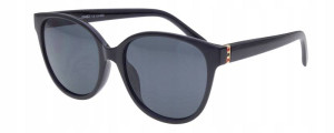 Joker Okulary Przeciwsłoneczne Damskie Z Filtrem Uv 400 Jr 4409 Czarny Czarne