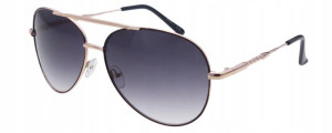 Joker Okulary Przeciwsłoneczne Unisex Z Filtrem Uv 400 Jr 4339 Czarny Czarne
