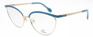 Oprawki Korekcyjne Damskie Gf Ferre Gff 0255 Niebieski-złoty Niebieskie