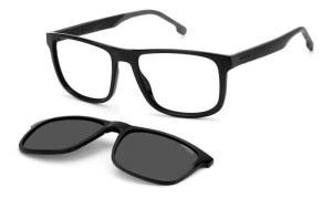 Carrera Okulary Przeciwsłoneczne Unisex Nerdy 8053/cs Szary Czarne