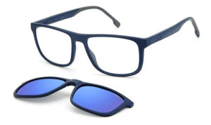 Carrera Okulary Przeciwsłoneczne Unisex Nerdy 8053/cs Niebieski Niebieskie