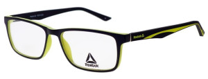 Oprawki Korekcyjne Unisex Reebok R 3014 R.54 Czarny Czarne