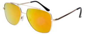 Joker Okulary Przeciwsłoneczne Unisex Z Filtrem Uv 400 Jr 4341 Pomarańczowy Pomarańczowe