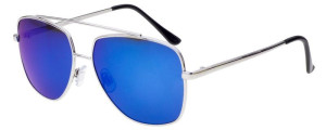 Joker Okulary Przeciwsłoneczne Unisex Z Filtrem Uv 400 Jr 4341 Niebieski Niebieskie