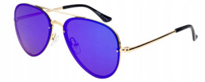 Joker Okulary Przeciwsłoneczne Unisex Z Filtrem Uv 400 Jr 4340 Niebieski Niebieskie