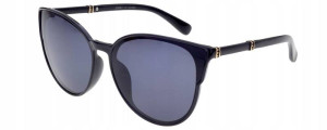 Joker Okulary Przeciwsłoneczne Damskie Z Filtrem Uv 400 Jr 4313 Czarny Czarne