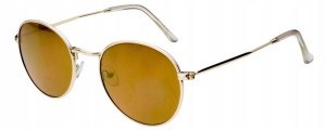Joker Okulary Przeciwsłoneczne Unisex Z Filtrem Uv 400 Jr 4329 Brązowy Brązowe