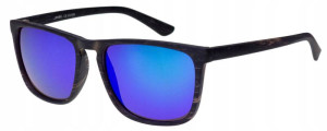 Joker  Okulary Przeciwsłoneczne Męskie Z Filtrem Uv 400 Jr 4349 Br 