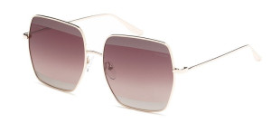 Okulary Przeciwsłoneczne Damskie Polaryzacyjne Solano Ss 10403 Burgundowy Burgundowe