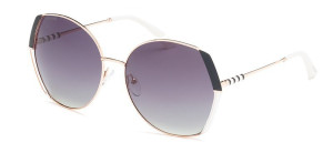 Okulary Przeciwsłoneczne Damskie Polaryzacyjne Solano Ss 10405 Szary Czarne