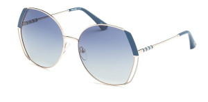 Okulary Przeciwsłoneczne Damskie Polaryzacyjne Solano Ss 10405 Niebieski Granatowe