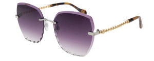 Joker Okulary Przeciwsłoneczne Damskie Z Filtrem Uv 400 Jr 4505 Fioletowy Fioletowe