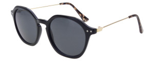Joker Okulary Przeciwsłoneczne Damskie Z Filtrem Uv 400 Jr 4567 Czarny Czarne