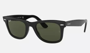 Ray-ban Okulary Przeciwsłoneczne Unisex Wayfarer Rb2140 901/58 Czarne