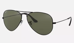 Ray-ban Okulary Przeciwsłoneczne Unisex Z Filtrem Polaryzacyjnym Aviator Large Metal Rb3025 002/58 R. 62 